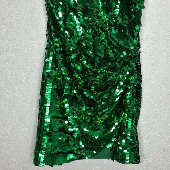 New Ronny Kobo Revolve Jo Dress in Green Medium - Picture 5 of 15